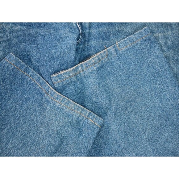 Carhartt Jeans Mens 46 Blue Denim Relaxed Fit Cotton Work Pants B17 Workwear - Picture 9 of 9
